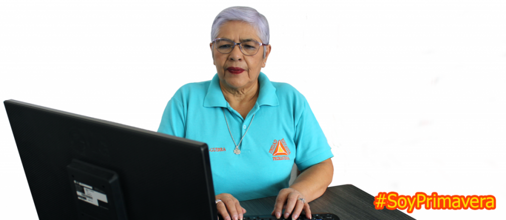 Rectora de Primavera School con el lema #SoyPrimavera